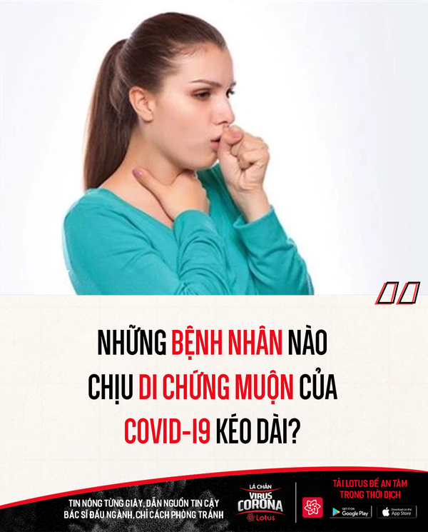 Lá chắn virus Corona- NHỮNG BỆNH NHÂN NÀO CHỊU DI CHỨNG MUỘN CỦA COVID-19 KÉO DÀI?

Các nhà nghiên cứu đã phân tích hồ sơ bệnh án điện tử của...